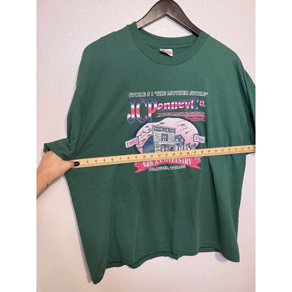Jcpenny 94th Anniversary Store T shirt Hanes Heavy weight XXL tee Since 1902